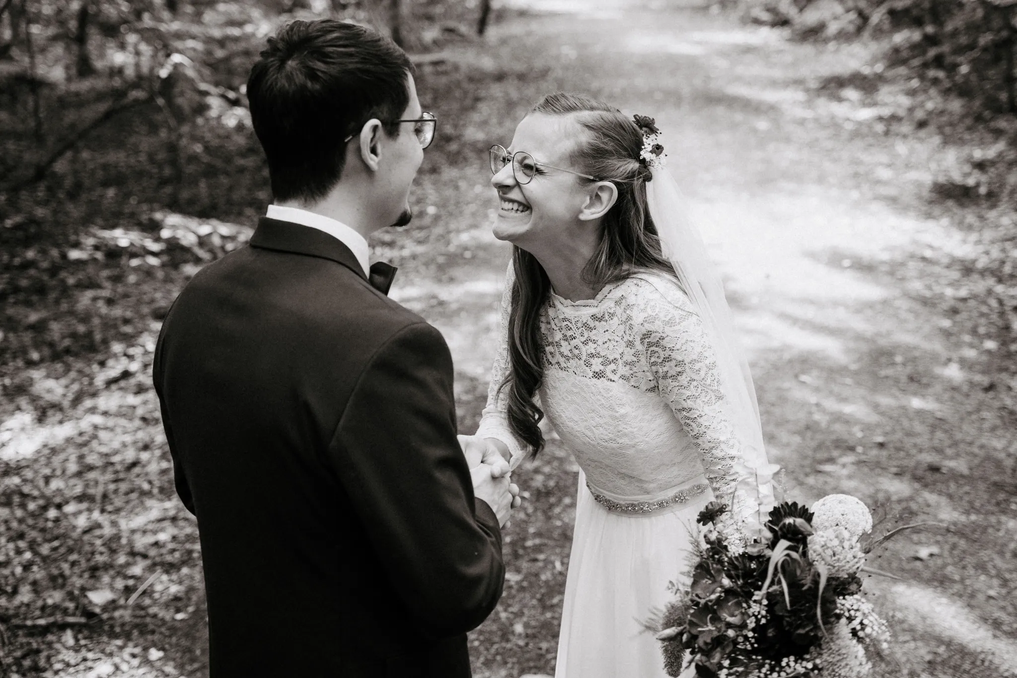 Brautpaar bei einer Hochzeit im Bauhof Cadolzburg bei Nürnberg